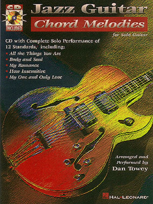 Jazz Guitar Chord Melodies Bk/Cd