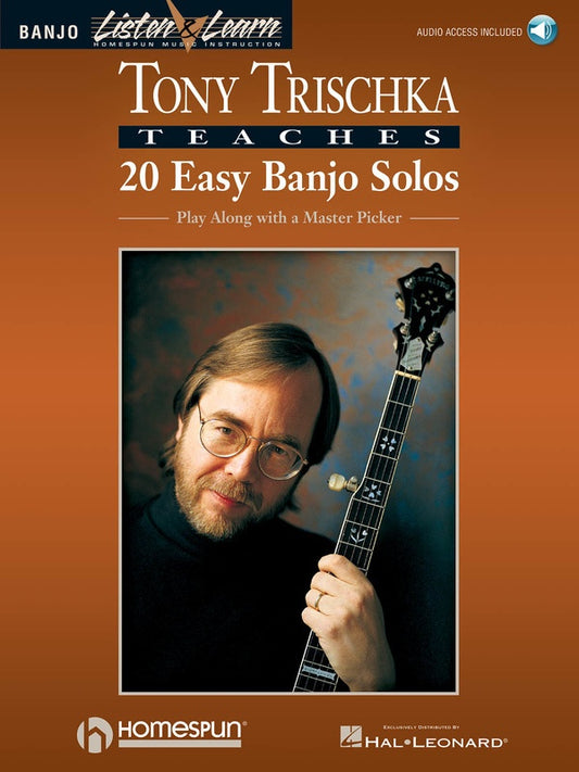 Tony Trischka Teaches 20 Easy Banjo Solos Bk/Ola