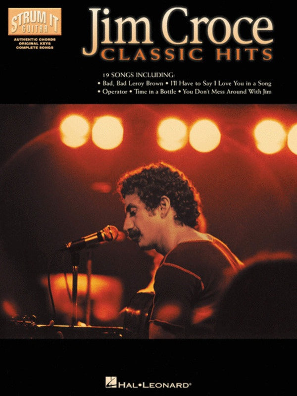 Jim Croce - Classic Hits Lyrics/Chords Strum Book