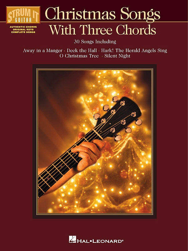 Christmas Songs With 3 Chords - Strum It Guitar Book