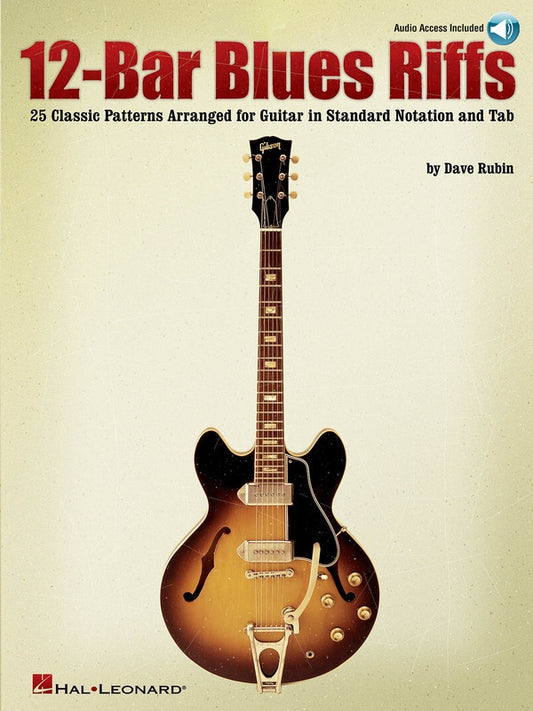 12 Bar Blues Riffs Guitar Book/Ola