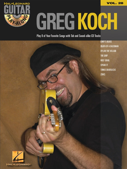 Greg Koch Guitar Play Along Volume 28 Book/Cd