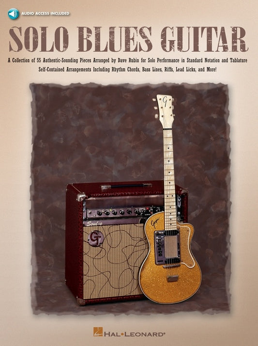 Solo Blues Guitar Bk/Ola