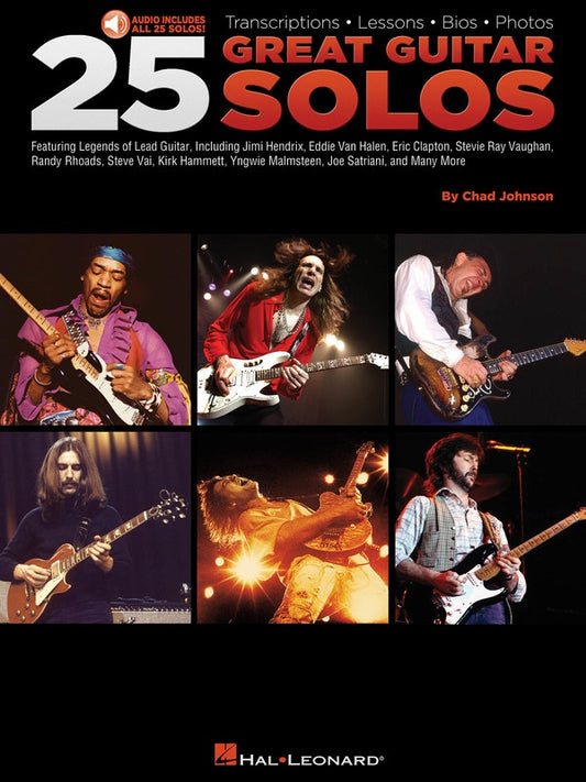 25 Great Guitar Solos Book/Ola