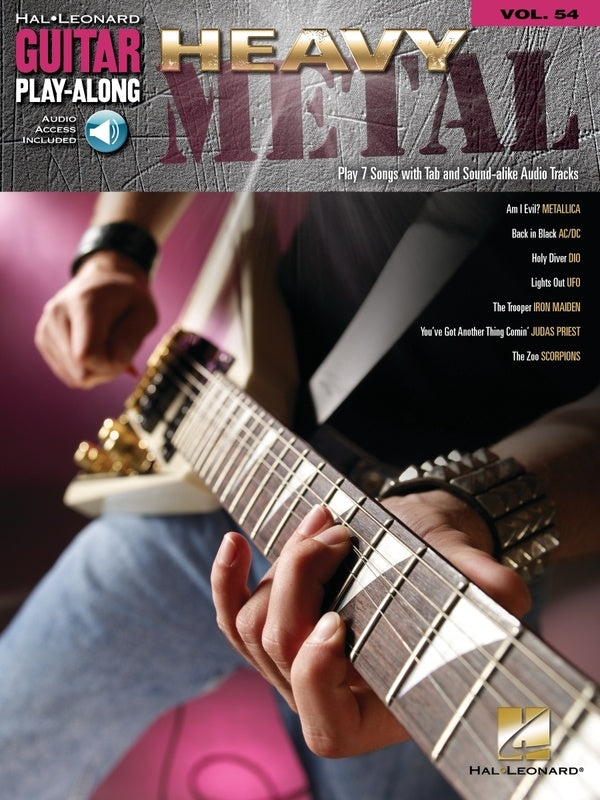 Heavy Metal Guitar Play Along Bk/Cd V54