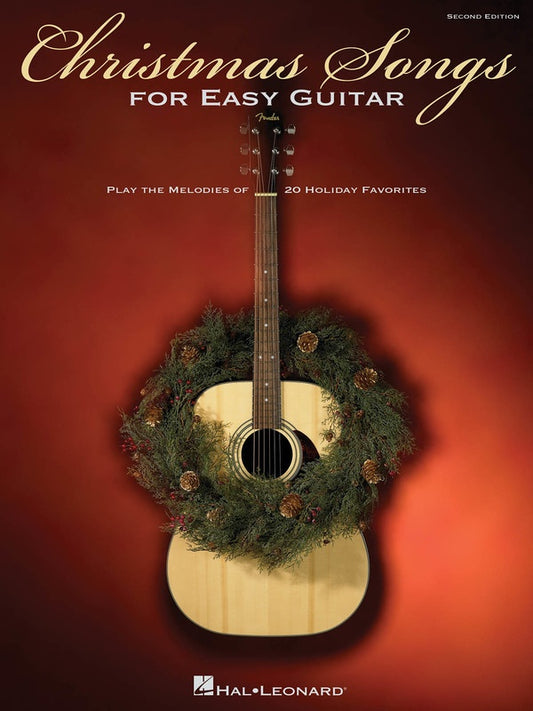 Christmas Songs For Easy Guitar Book