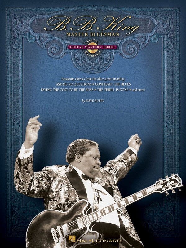 BB King Master Bluesman Deluxe Edition (Book/Cd)