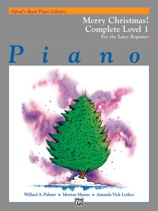 Alfred's Basic Piano Library - Merry Christmas Book Complete Level 1 (1A/1B)