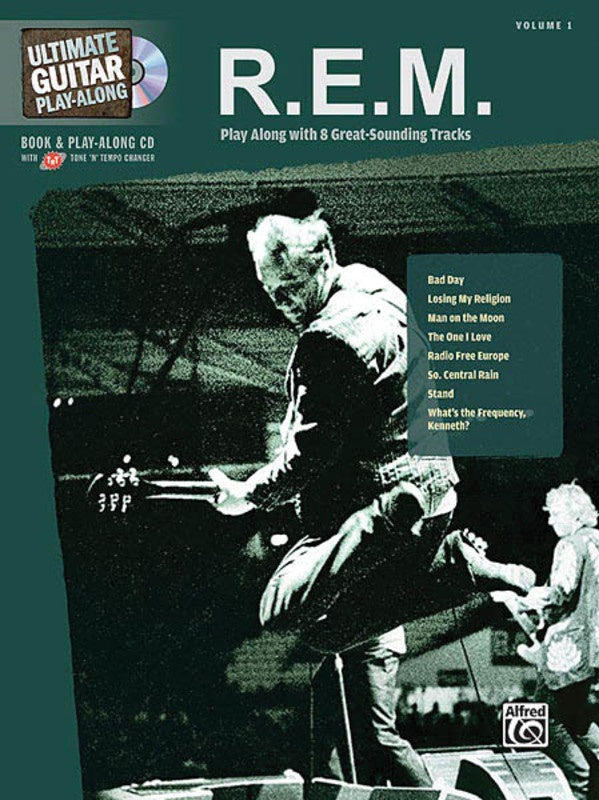 REM - Ultimate Guitar Play Along Volume 1 Book/Cd