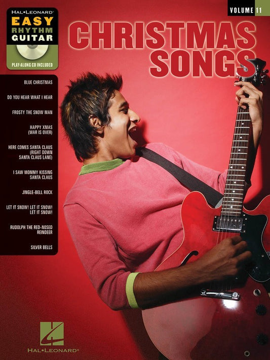 Christmas Songs - Easy Rhythm Guitar Volume 11 Book/Cd