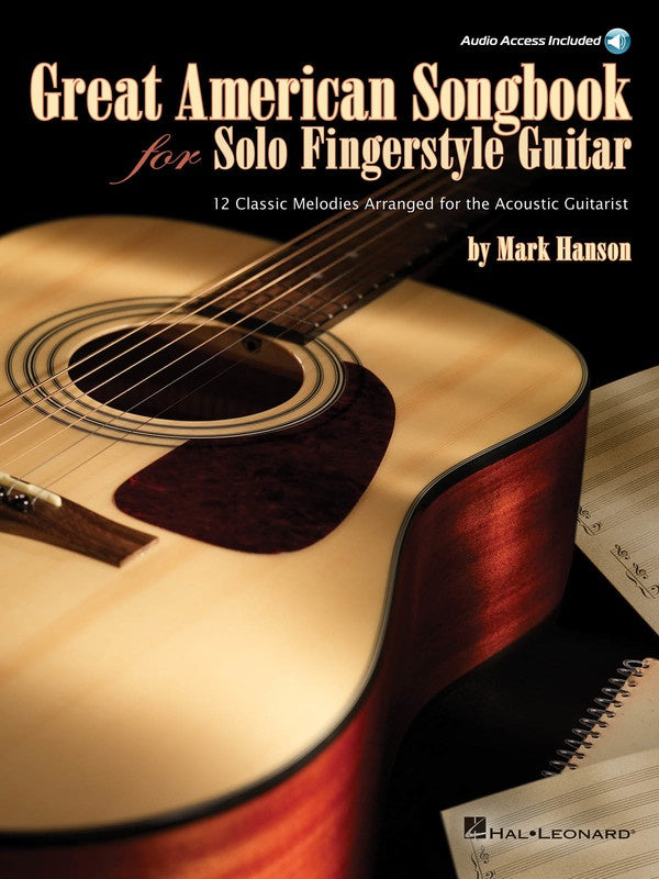 Great American Songbook Solo Fingerstyle Guitar Bk/Ola