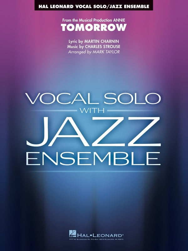 Tomorrow - (From Annie) Vocal Solo with Jazz Ensemble Book