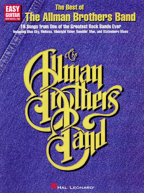 The Best Of The Allman Brothers Band - Easy Guitar Book