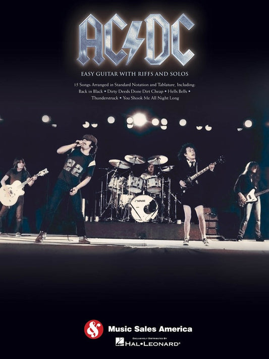 Ac/Dc - Easy Guitar With Riffs & Solos Tab