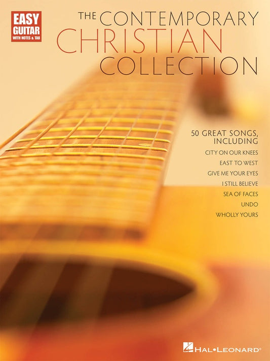 Contemporary Christian Collection Easy Guitar Book