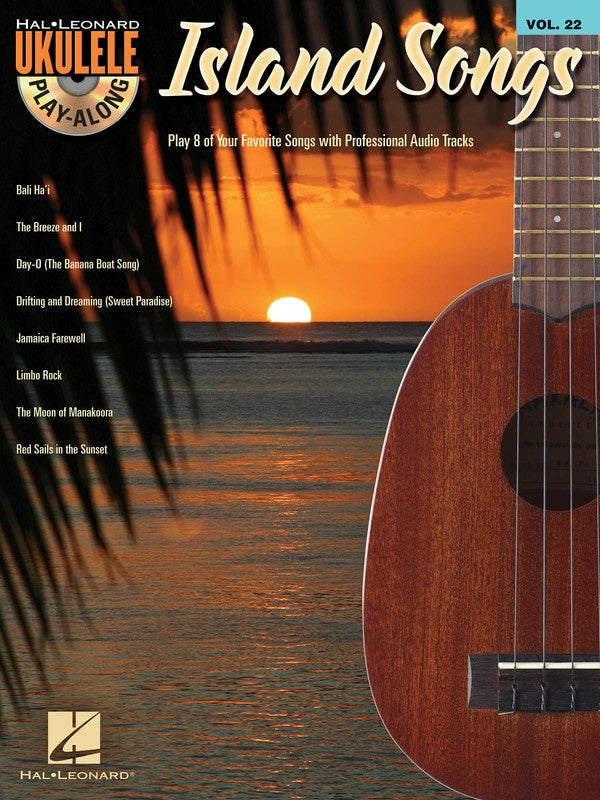 Island Songs Ukulele Play Along Volume 22 Book/Cd