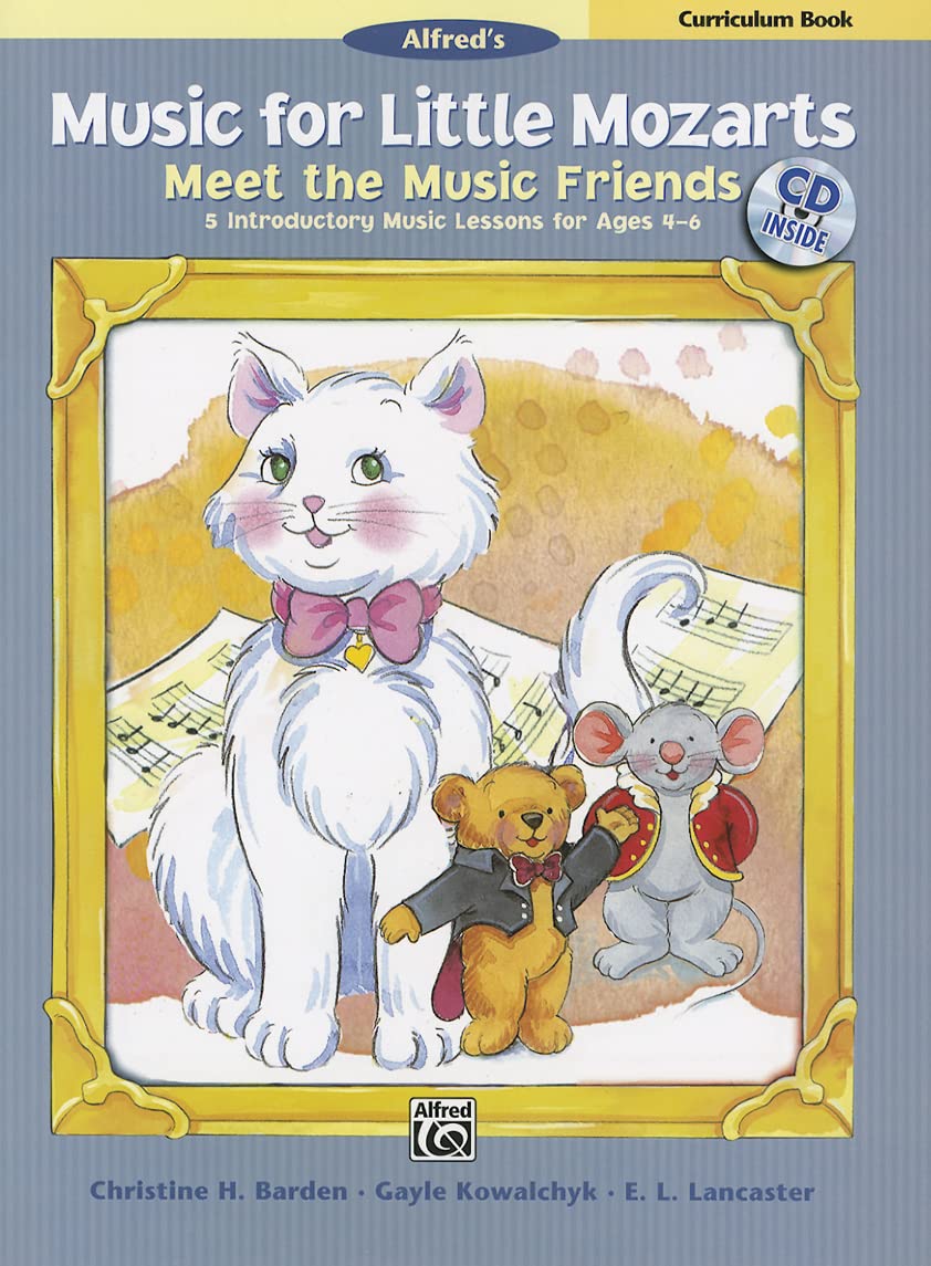 Alfred's Music For Little Mozarts - Introductory Music Lesson Teaching Book