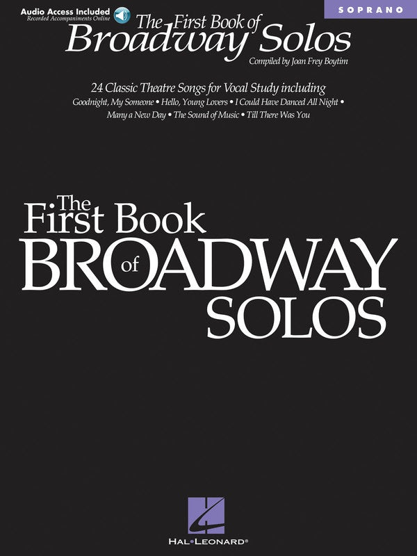 First Book Of Broadway Solos - Soprano Book/Ola