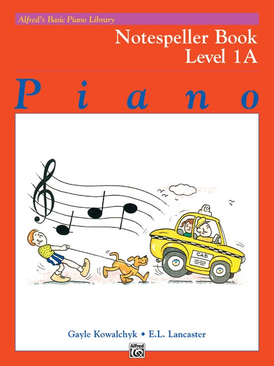 Alfred's Basic Piano Library - Notespeller Book Level 1A