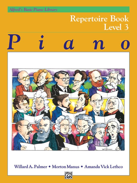 Alfred's Basic Piano Library - Repertoire Book Level 3