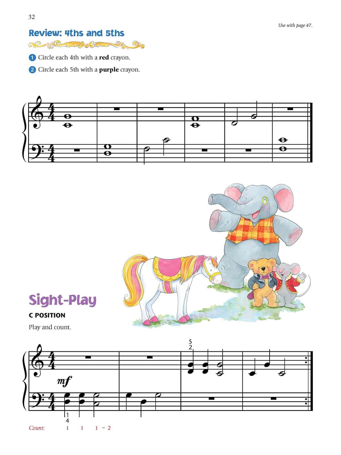 Alfred's Music For Little Mozarts - Notespeller & Sight-Play Book 3