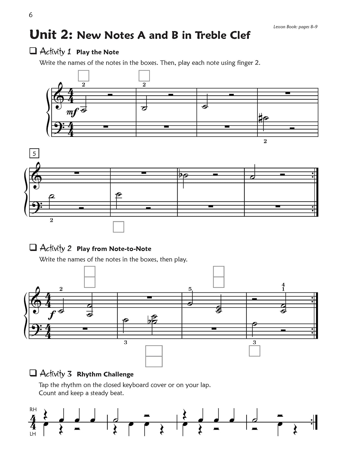 Alfred's Premier Piano Course Sight Reading Book 2B