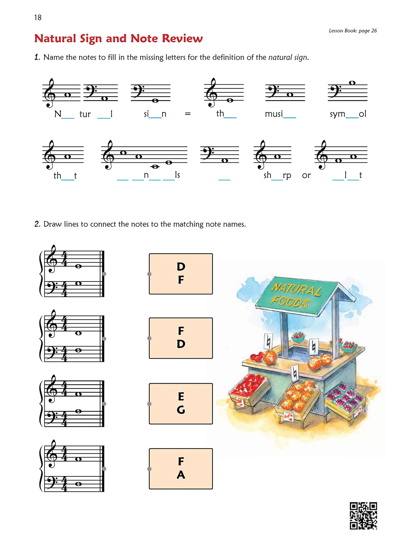 Alfred's Premier Piano Course Notespeller 2A Book