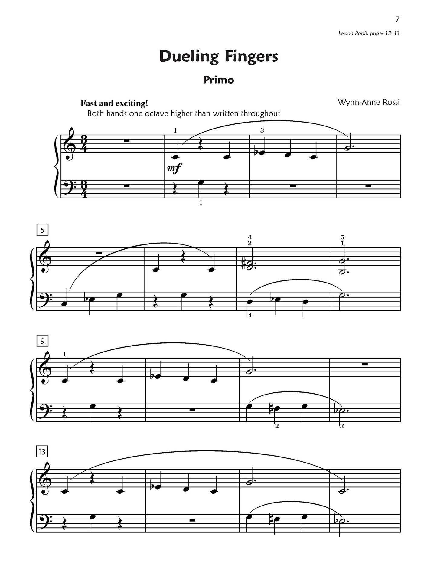 Alfred's Premier Piano Course, Duet 2B Book