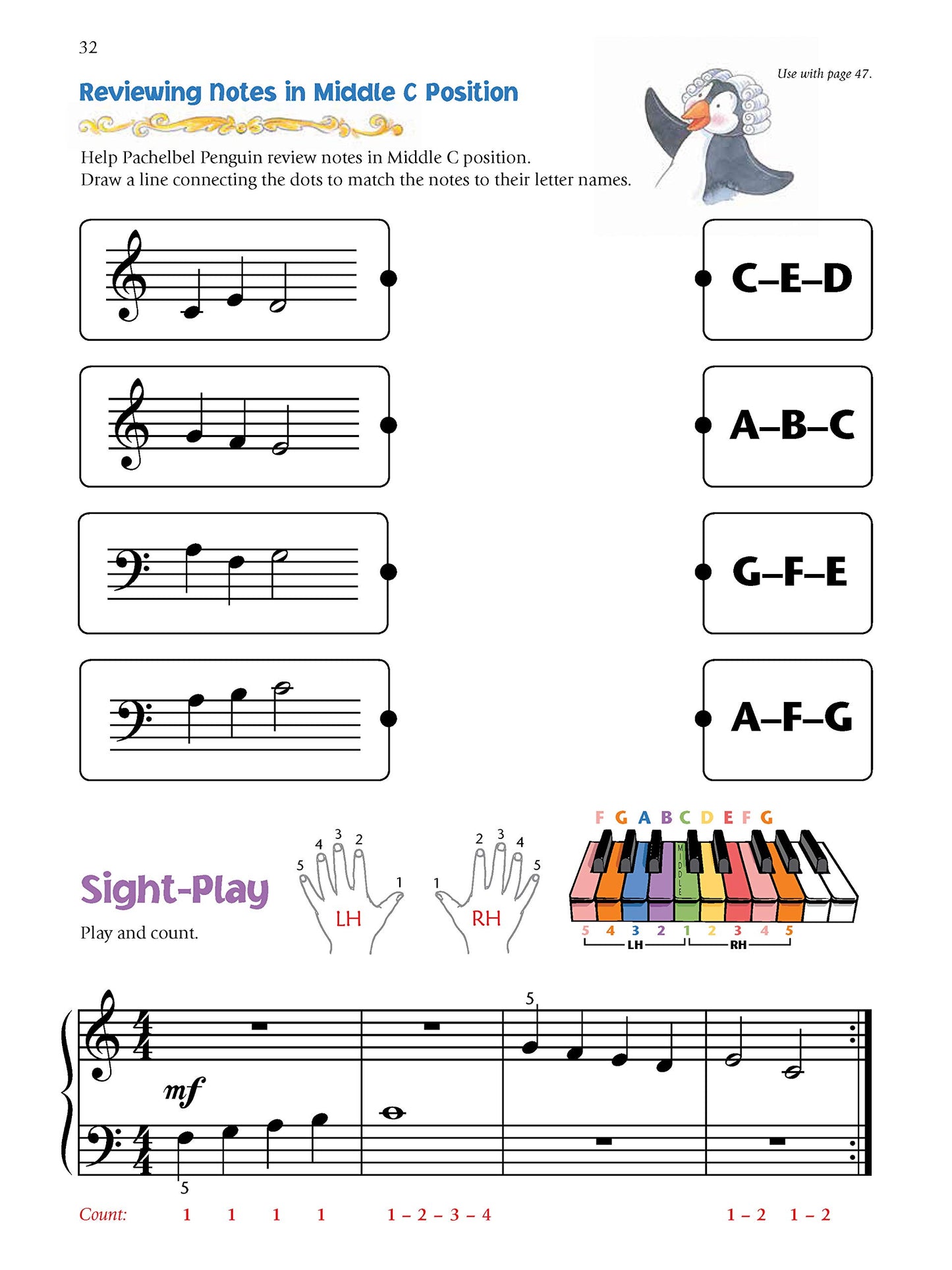 Alfred's Music For Little Mozarts - Notespeller & Sight-Play Book 2