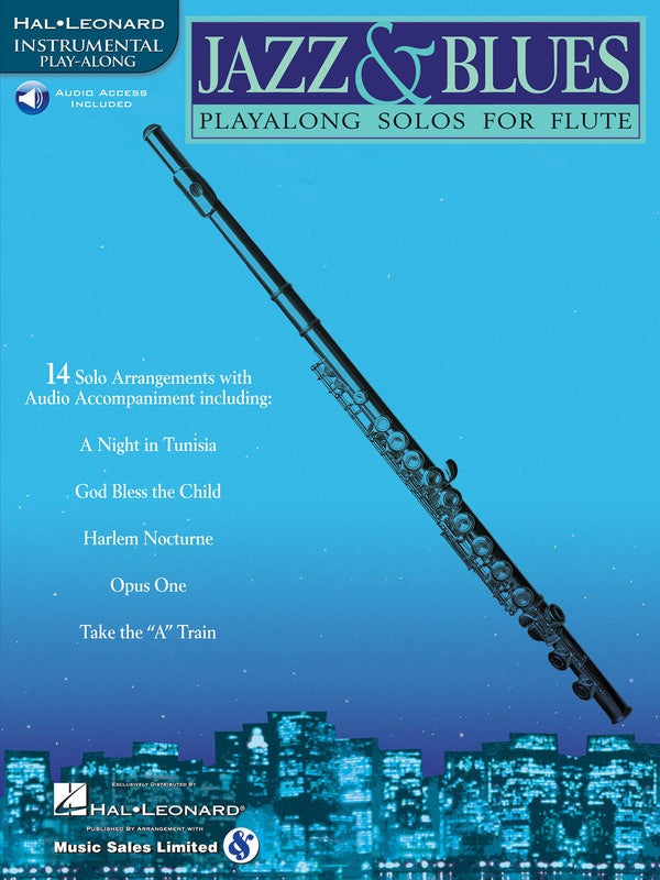 Jazz & Blues Play Along Solos For Flute Book/Ola