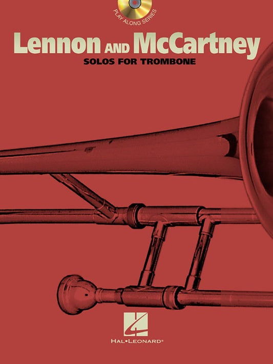 Lennon & McCartney Solos Trombone Cello Play Along Book/Cd