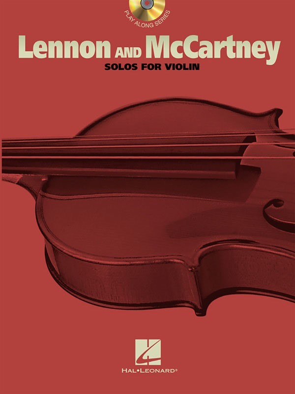 Lennon & McCartney Solos Violin Cello Play Along Book/Cd