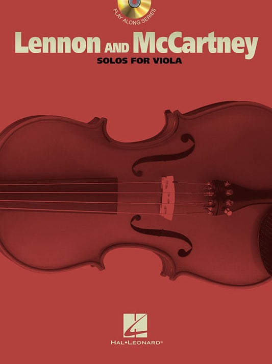 Lennon & McCartney Solos Viola Cello Play Along Book/Cd