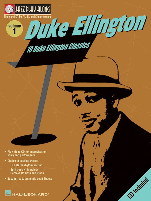 Duke Ellington - Jazz Play Along Volume 1 Book/Cd