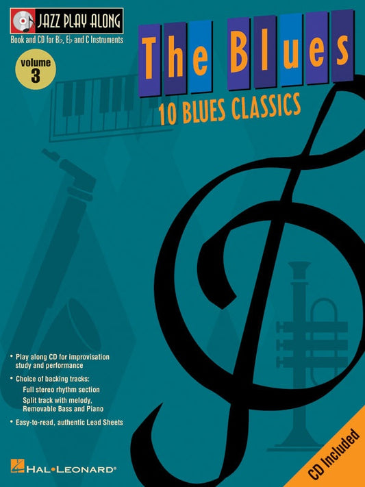 The Blues - Jazz Play Along Volume 3 Book/Cd