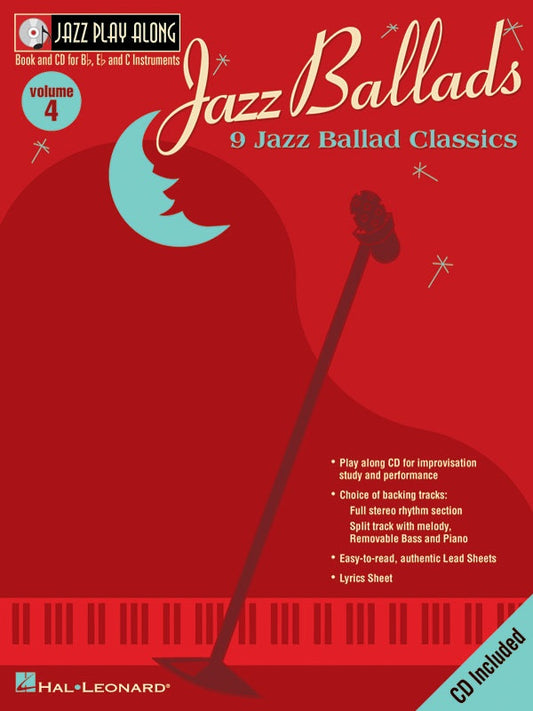 Jazz Ballads - Jazz Play Along Volume 4 Book/Cd