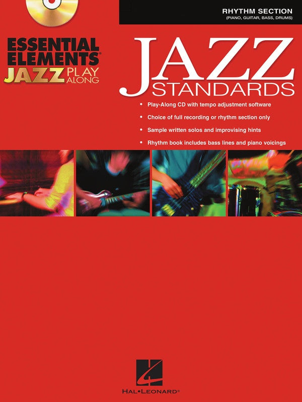 Essential Elements Jazz Standards - Jazz Play Along Rhythm Book/Cd