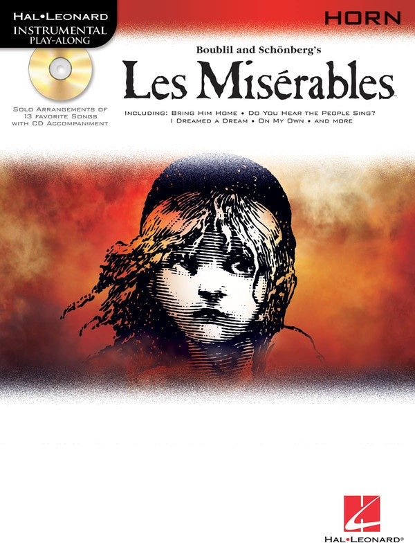 Les Miserables Horn Play Along Book/Cd