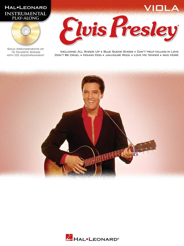 Elvis Presley For Viola Play Along Book/Cd