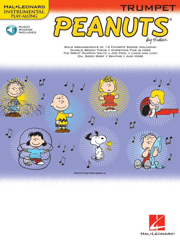 Peanuts For Trumpet Play Along Book/Ola