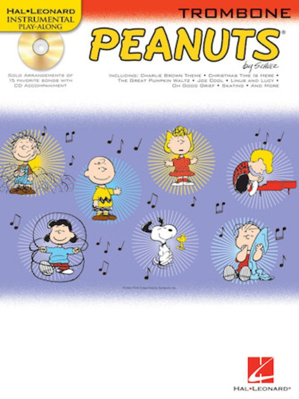 Peanuts For Trombone Play Along Book/Ola