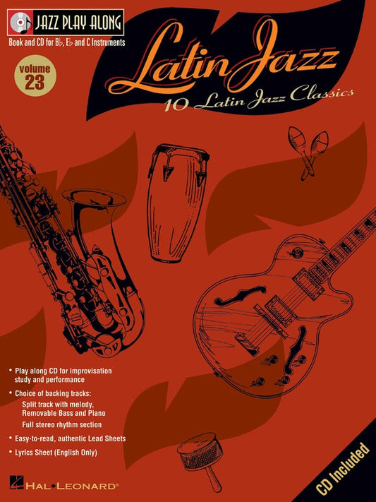 Latin Jazz - Play Along Volume 23 Book/Cd