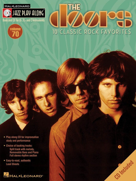 The Doors - Jazz Play Along Volume 70 Book/Cd