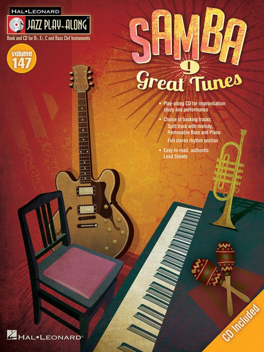 Samba - Jazz Play Along Volume 147 Book/Cd