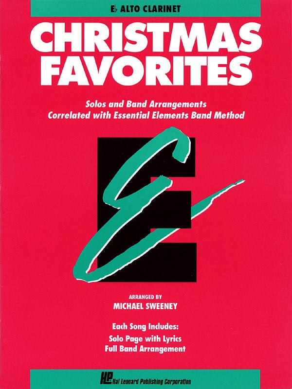 Essential Elements Christmas Favorites - Alto Clarinet Book