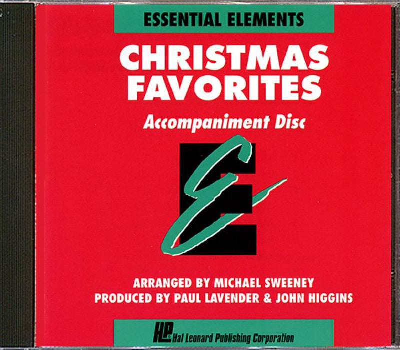 Essential Elements Christmas Favorites - Accompaniment Cd