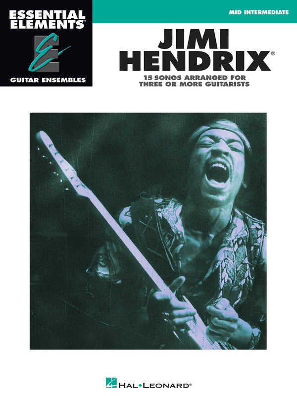 Essential Elements Jimi Hendrix Guitar Ensemble Mid-Intermediate Book