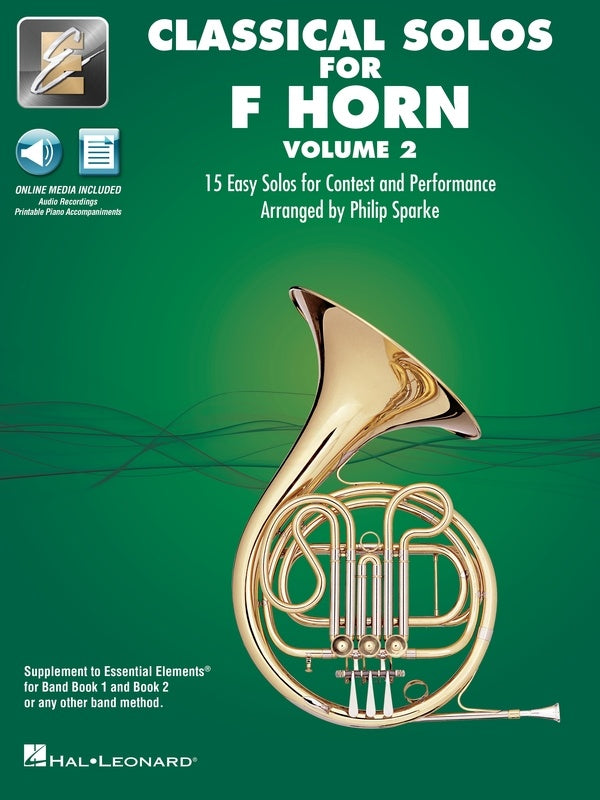 Classical Solos For French Horn Volume 2 Book/Olm