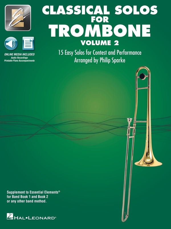 Classical Solos For Trombone Volume 2 Book/Olm