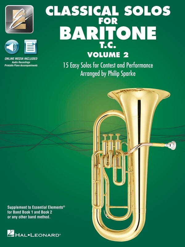 Classical Solos For Baritone T.C Volume 2 Book/Olm